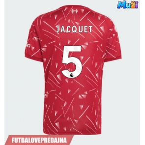 Lacne Muži Futbalové dres Liverpool Jeremy Jacquet #5 2026-27 Krátky Rukáv - Domáci